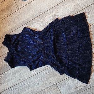Express Ruffle Tier Mini Dress
